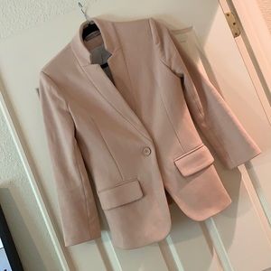 Olivia Moon Soft Pink Blazer - XS runs large